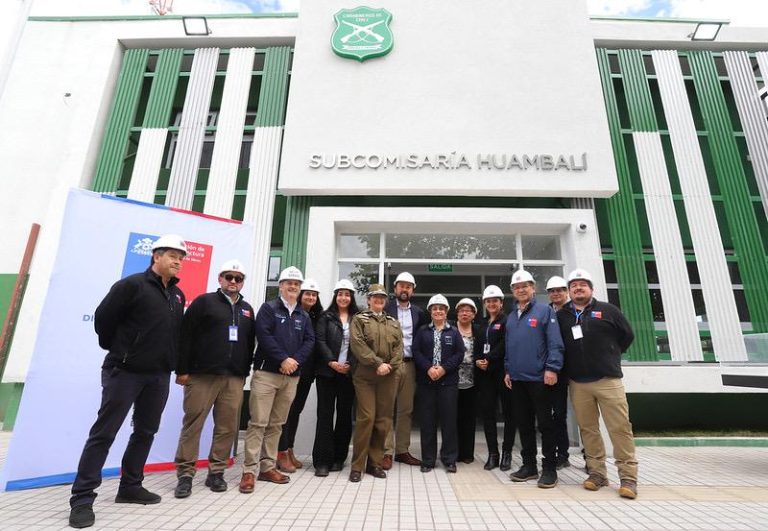 MOP finaliza obras del Retén de Carabineros de Cato y lleva un 99 por ciento de avance en la Subcomisaría Huambalí