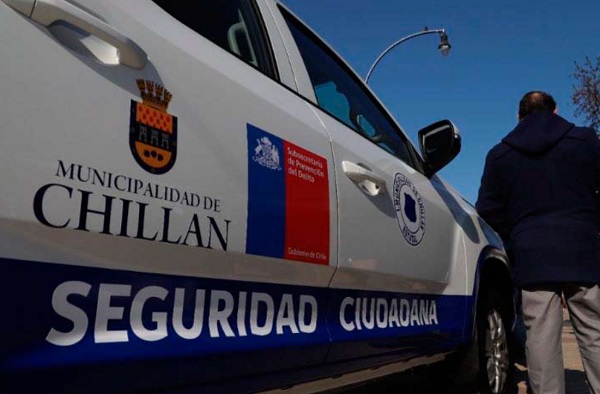 Arrestan a armado en sector Plaza de Armas de Chillán gracias a cámara de televigilancia
