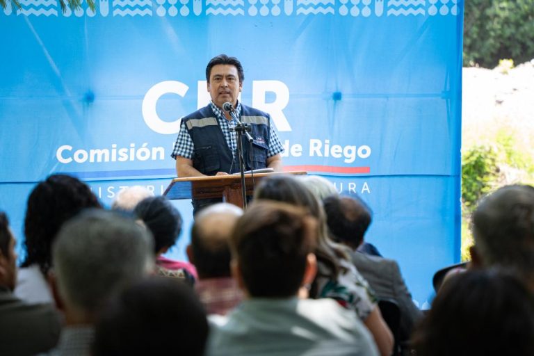 Regantes de Ñuble celebran la temporada de riego con la totalidad de los canales rehabilitados