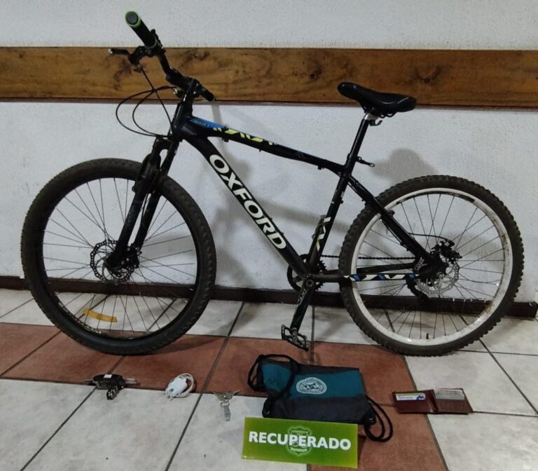 Carabineros de Coihueco detuvo a sujeto que agredió a hombre para robar su bicicleta y artículos personales