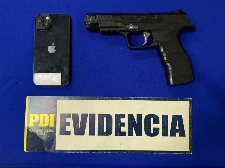 PDI Chillán detiene a adolescente por robo con intimidación