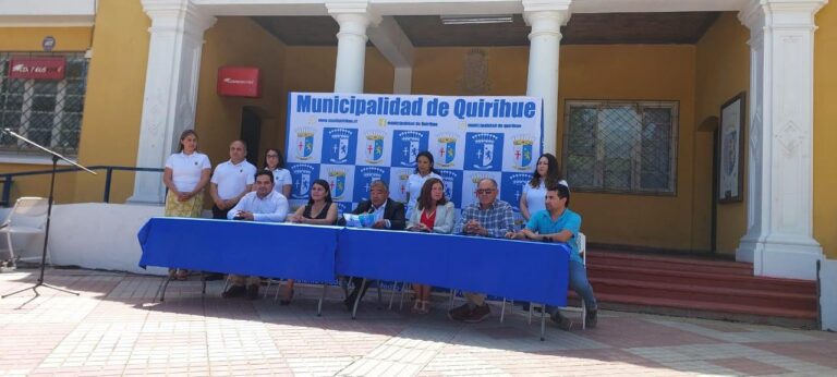Lanzan actividades del aniversario número 275 de la comuna de Quirihue