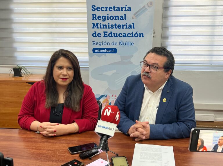 98 establecimientos educacionales de las cinco comunas de la provincia de Punilla fueron traspasados hoy al primer Servicio Local de Educación Pública de Ñuble