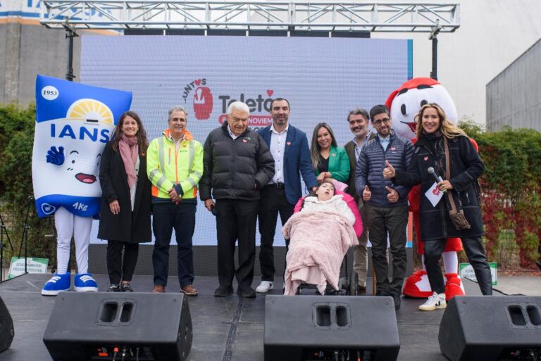 En planta Iansa Chillán dan puntapié a campaña Teletón 2024