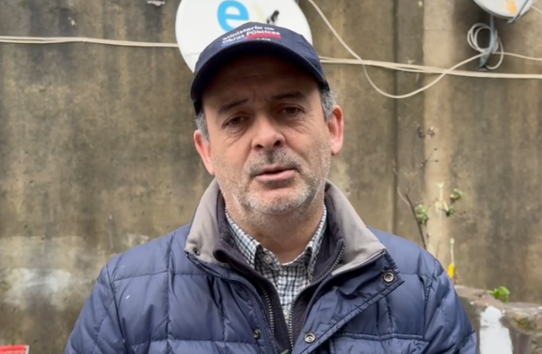 Seremi de Obras Públicas entregó esta mañana balance de la situación de la región respecto al frente de mal tiempo