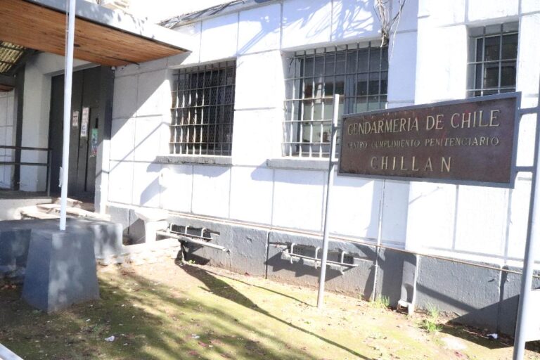 Gendarmería informa muerte de interno imputado en penal de Chillán