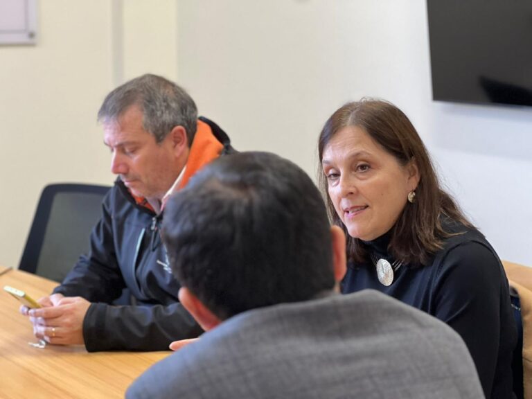 Superintendenta Plumer visita la Región de Ñuble para reunirse con autoridades locales