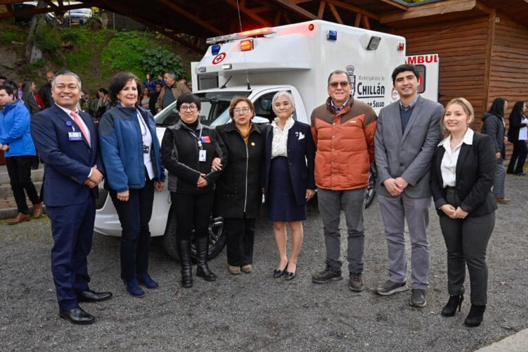 Embajada de Japón realizó entrega oficial de ambulancia de última tecnología al Cesfam Quinchamalí