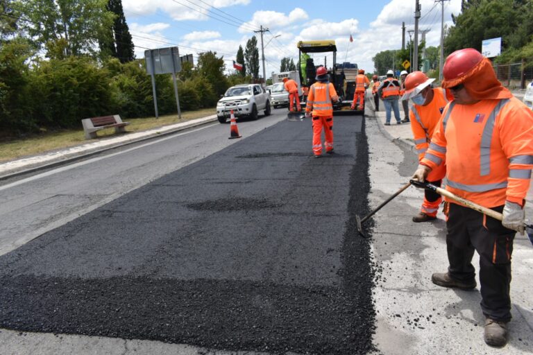 MOP inicia anhelado recapado de la ruta N-48-O Bulnes-Quillón para garantizar su seguridad y conectividad vial