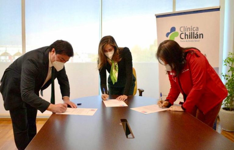Seremi del Trabajo y Director Regional del ISL destacaron convenio suscrito entre el ISL y la clínica Andes Salud Chillán