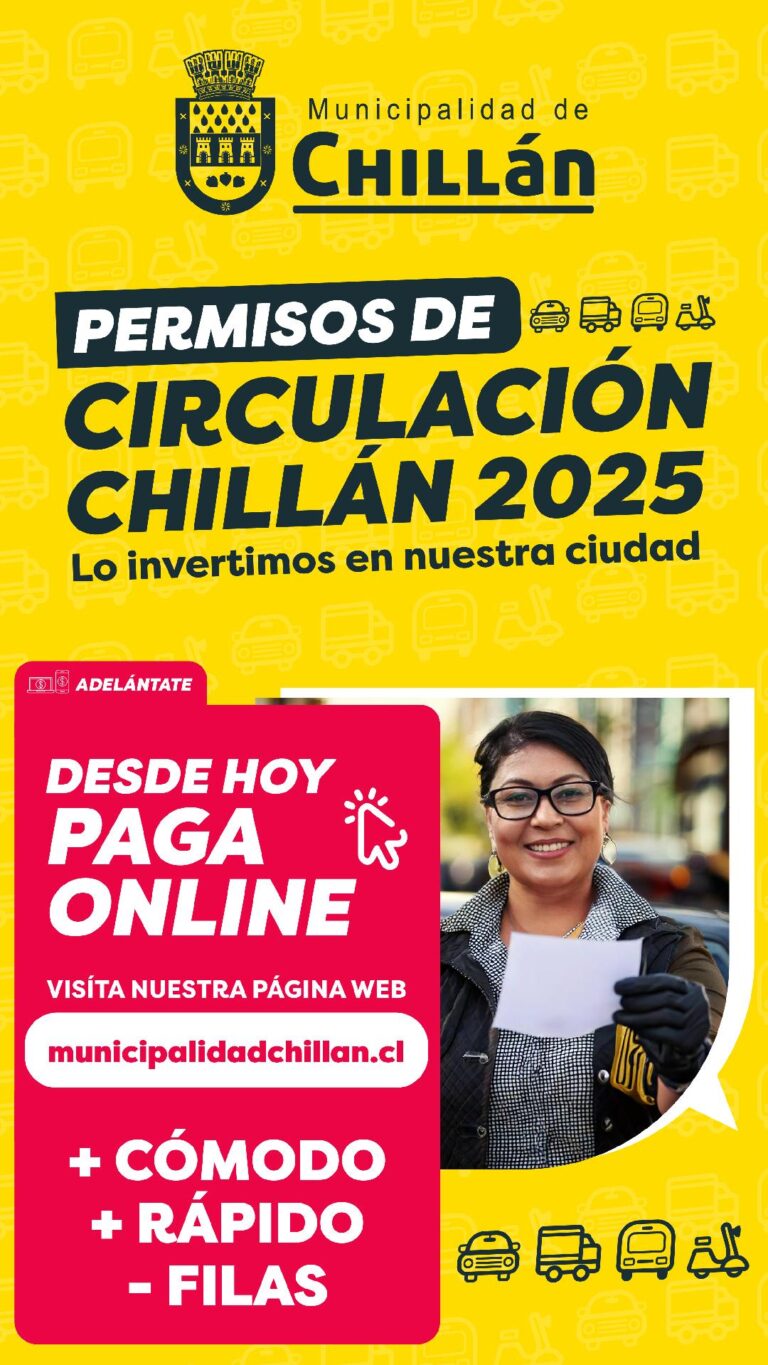 Desde ya puede pagar online su Permiso de Circulación 2025