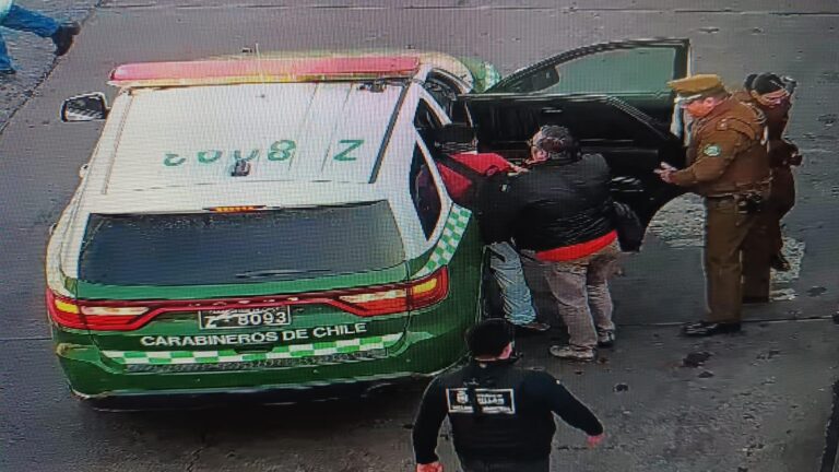 Detienen a ladrón que huía de personas afectadas en pleno centro