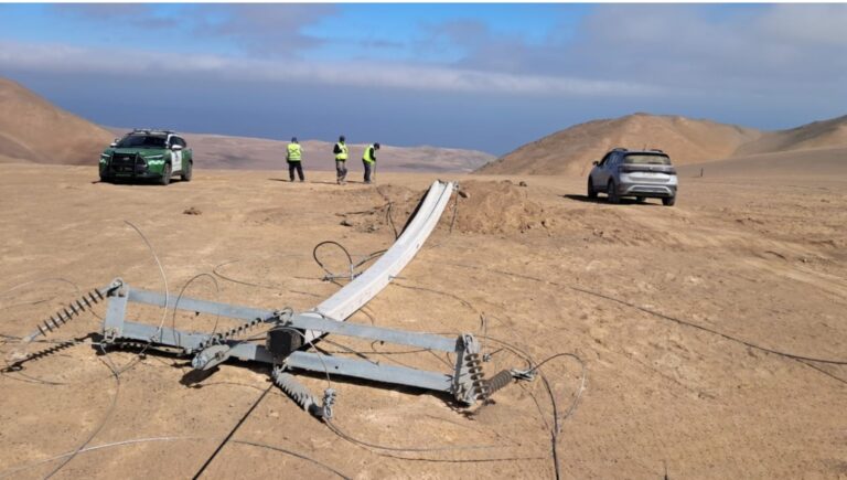 Robo de cables se dispara: CGE sumó más de 700 episodios en primer semestre de 2025