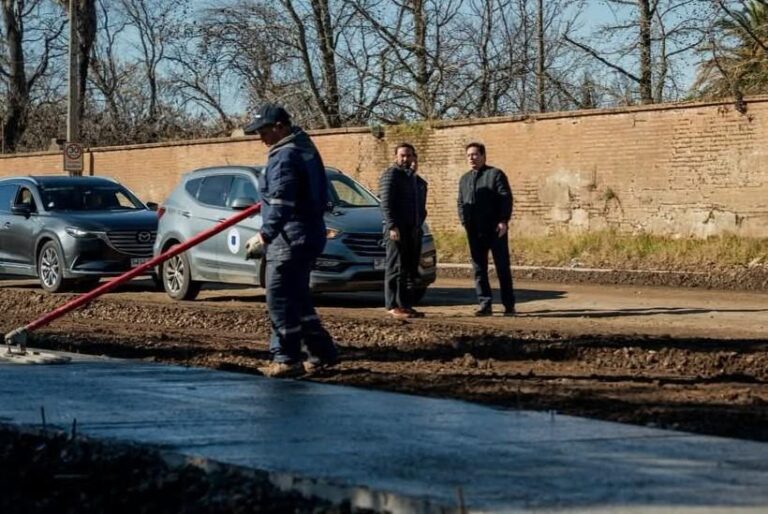 70 por ciento de avance en proyecto de nuevas veredas financiado por el Gobierno regional en San Carlos