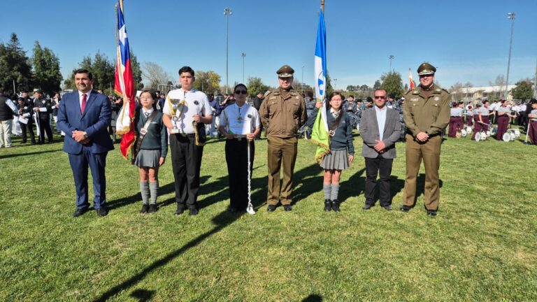 Liceo Manuel Pinto Arias representará a Ñuble en Concurso Nacional de Bandas de Guerra de Carabineros