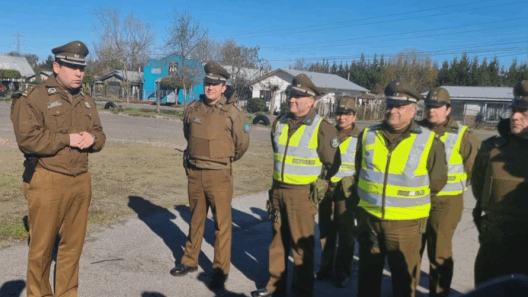 Tras denuncias vecinales Carabineros de Yungay refuerza seguridad en sector de Campanario