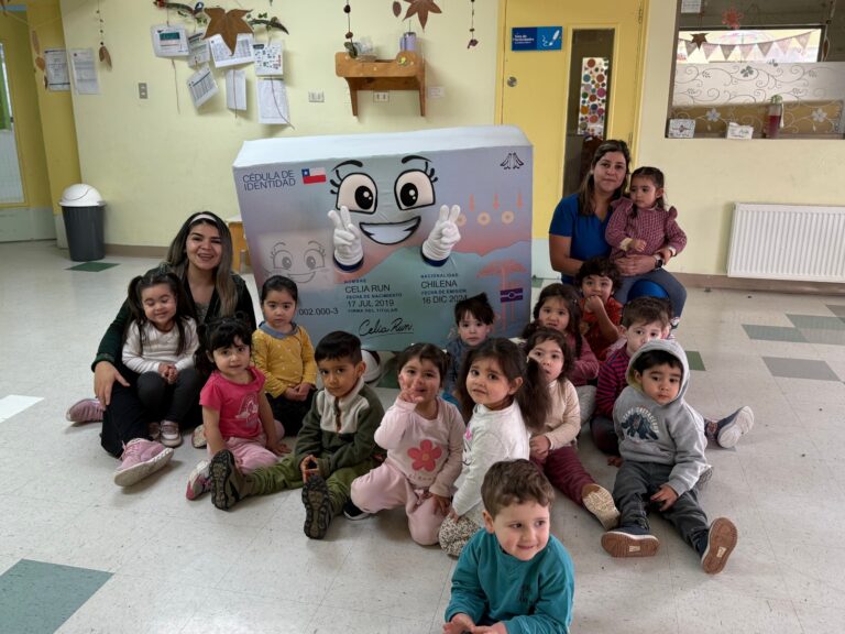 Jardín infantil de Junji abrió sus puertas a la comunidad con exitoso operativo del registro civil