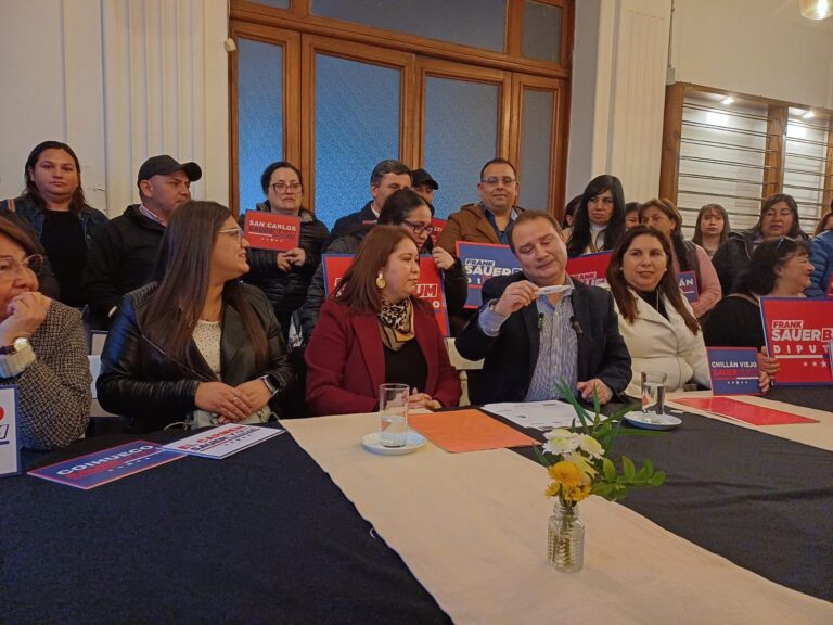 Diputado Frank Sauerbaum anunció su candidatura a diputado por Ñuble con énfasis en transparencia y cercanía con la comunidad