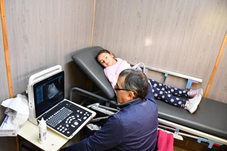 224 escolares de El Carmen accedieron a exámenes ecográficos para detectar casos de hidatidosis