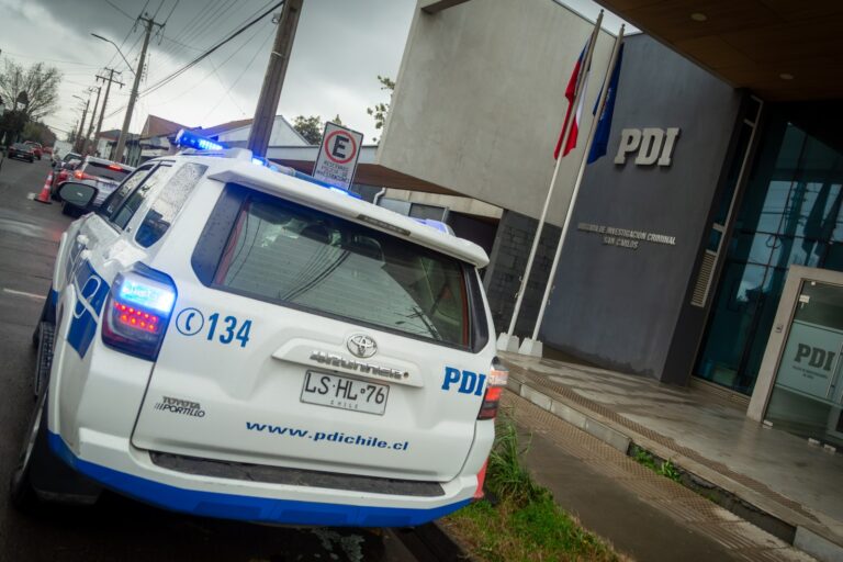 PDI investiga ataque con arma de fuego que dejó a dos personas heridas en Chillán