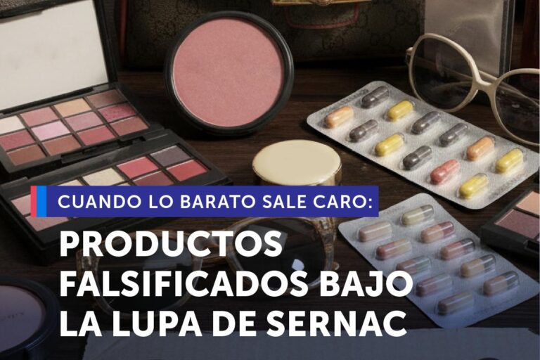 Cuando lo barato cuesta caro: productos falsificados bajo la lupa de Sernac