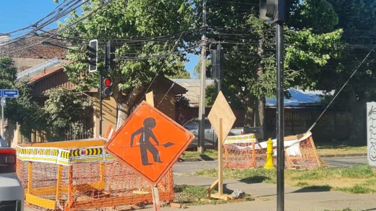 Construcción sistema de aguas lluvias de calle Gamero lleva un 56 por ciento de avance