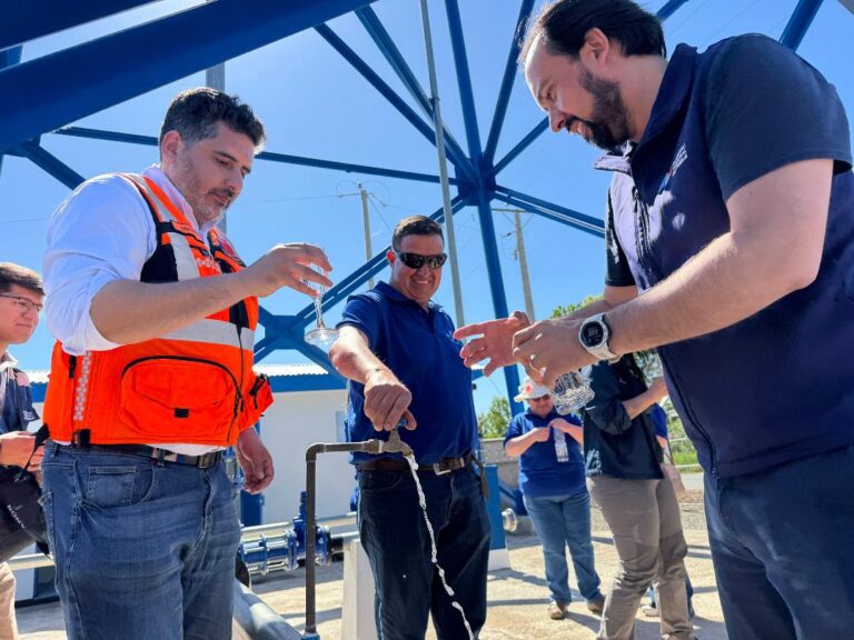 Más de 600 vecinos de Tres Esquinas de Cachapoal cuentan con agua potable gracias al Ministerio de Obras Públicas