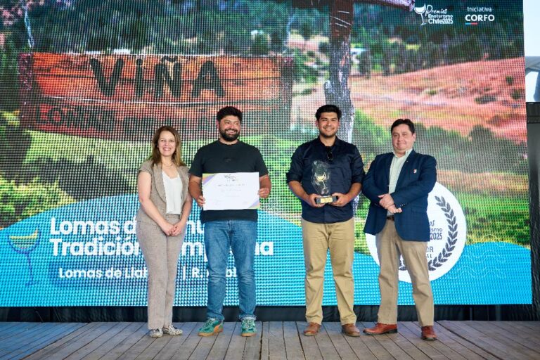 Viña Lomas de Llahuén, Viña El Quillay y Carlos Ortiz (Mejor Guía) se quedaron con los premios regionales Enoturismo Chile 2025