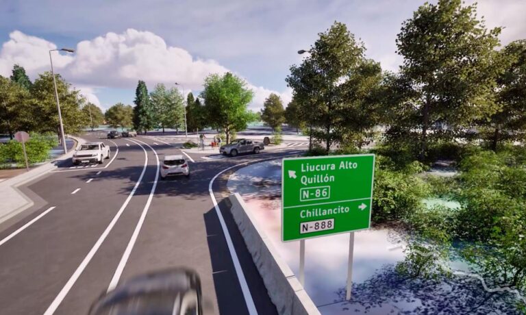 MOP concluye diseño para avanzar hacia la pavimentación de la ruta N-86 Liucura en Quillón
