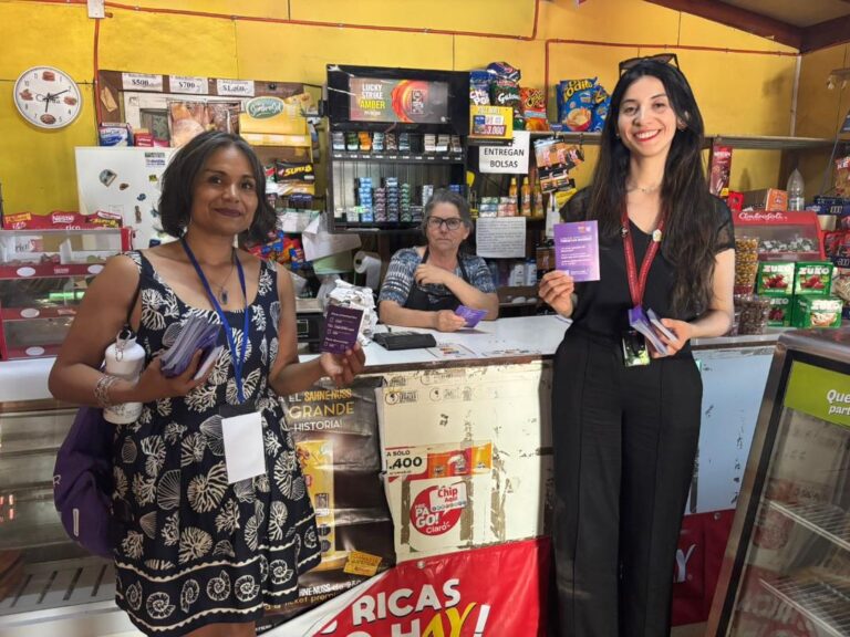 Gobierno Regional realiza campaña para ‘sembrar respeto’ y difundir servicios de apoyo a mujeres víctimas de violencia