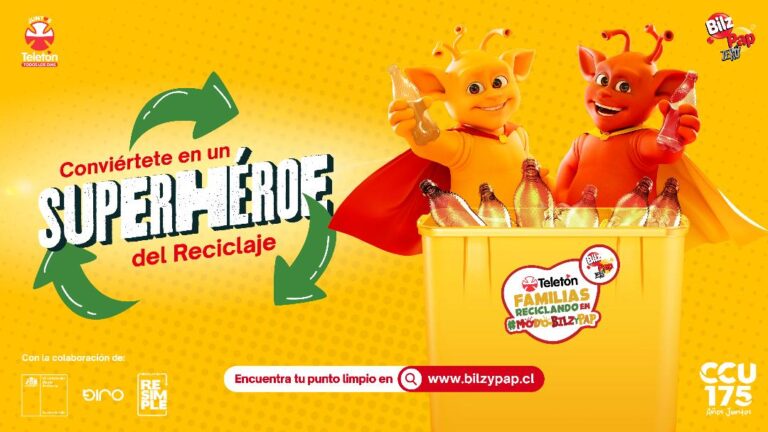 Continúa la cruzada de reciclaje para apoyar a la Teletón: conoce los puntos limpios de cada región