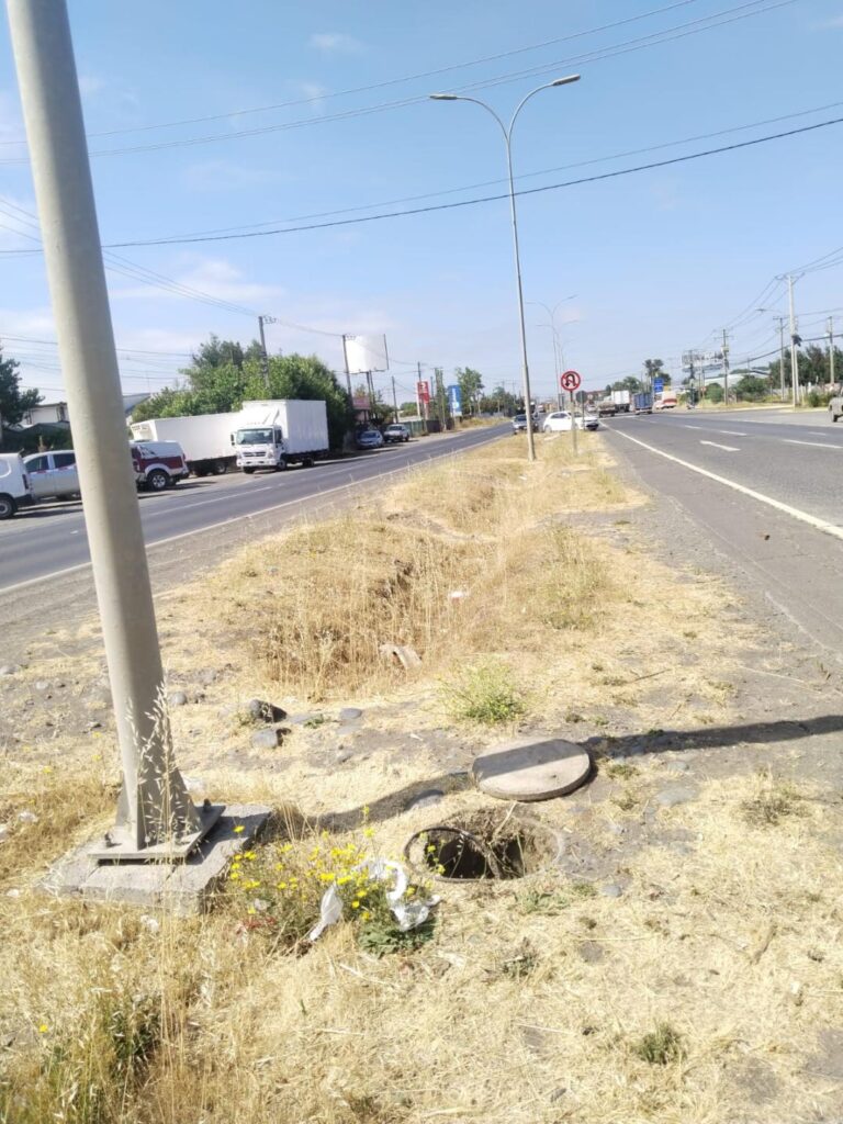 Municipalidad interpondrá acción judicial por robo de cables en acceso norte