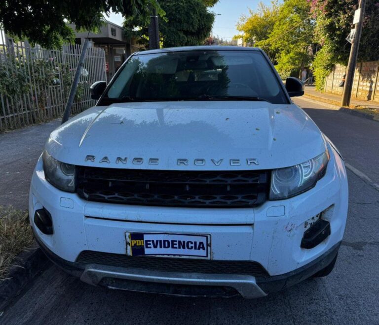 PDI recupera vehículo robado en Chillán y lo devuelve a su propietario