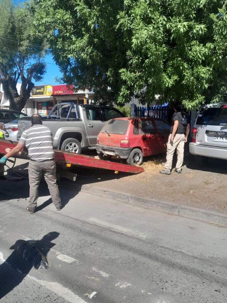 Exitoso balance 2025 de retiro de autos abandonados en Chillán