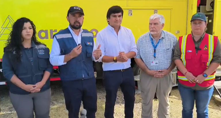 Continúan en combate dos incendios forestales en la Región de Ñuble bajo Alerta Roja Comunal