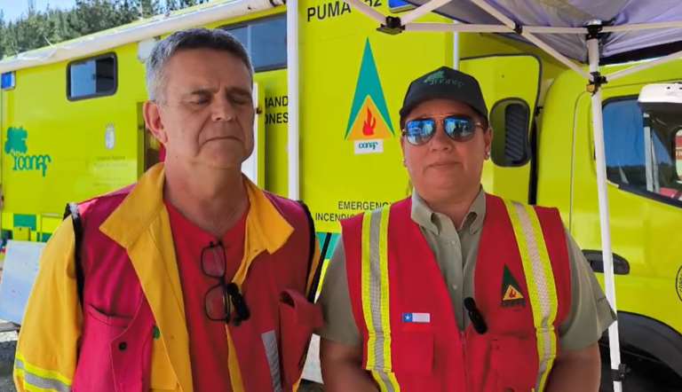 CONAF refuerza combate del incendio ‘Perales Biobío’, que ya afecta más de 2.100 hectáreas