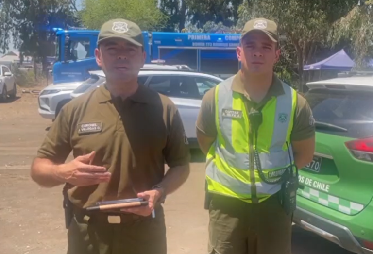 Carabineros de Ñuble mantiene un trabajo colaborativo con todos los organismos de emergencia ante difícil situación de la región