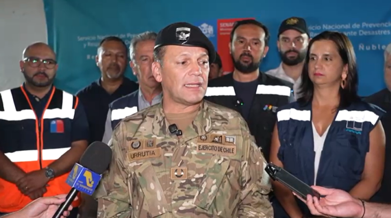 Autoridades informan decreto de faena cero para Ñuble e inicio de construcción de viviendas de emergencia durante este martes