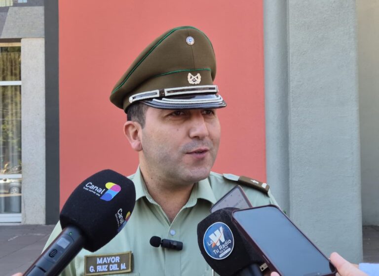 Mayor Greco Ruiz asume como nuevo Comisario de Chillán
