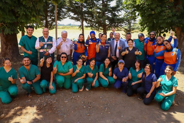 Ministra de Agricultura visita el Centro ANDES-UdeC para monitorear el estado de la fauna silvestre afectada por los incendios forestales