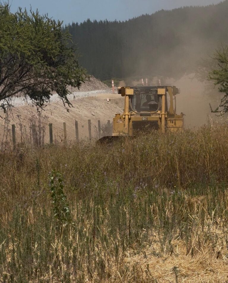 MOP ya lleva más de 35 kilómetros de cortafuegos construidos en Ñuble para prevenir incendios forestales