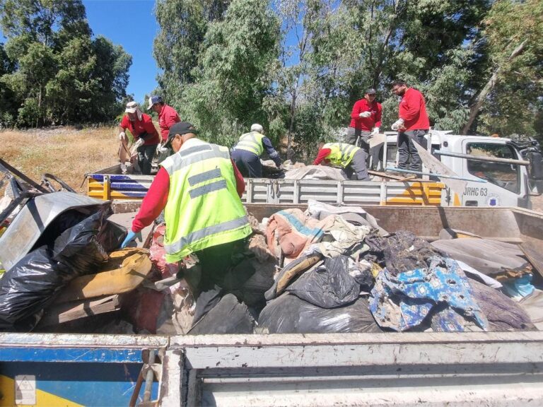 Municipio retiró un total de 3.689 toneladas de residuos en Operaciones Cachureos en 2025