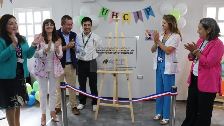 Hospital de Chillán inaugura nueva unidad de hospitalización en psiquiatría infantoadolescente