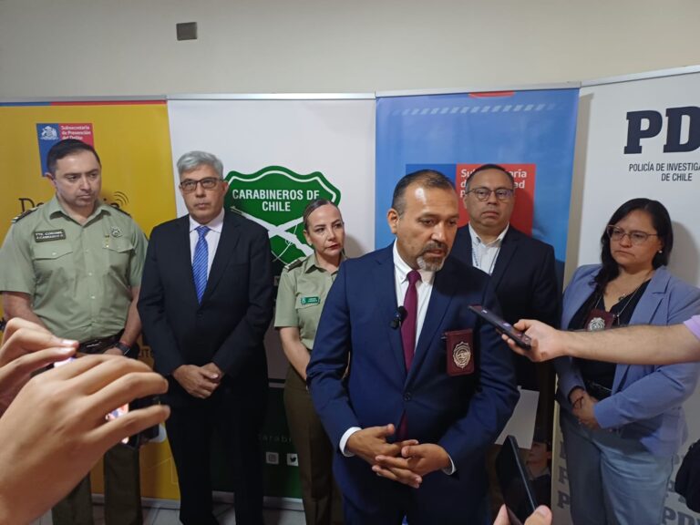 Autoridades de Carabineros y la PDI Ñuble destacan disminución de homicidios en Ñuble y refuerzan estrategia para sacar armas de circulación