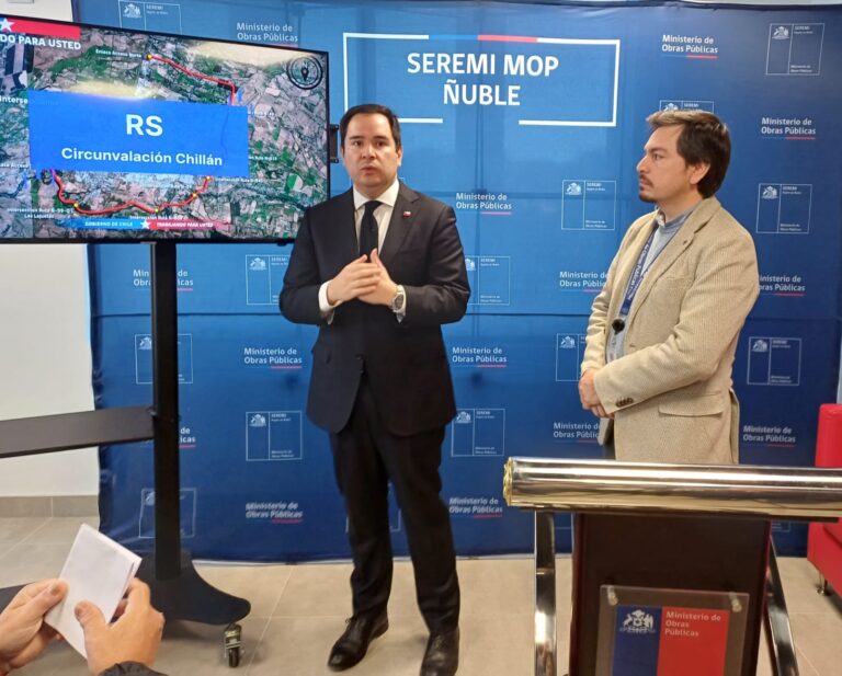 Avanza proyecto de Circunvalación Oriente en Chillán: obra beneficiará a más de 205 mil personas