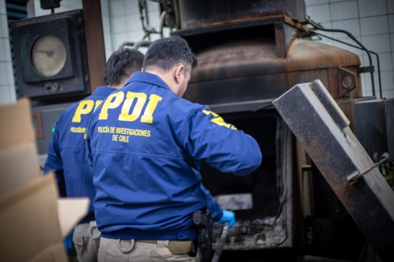 Fiscalía de Análisis Criminal y Brianco de PDI detienen al último imputado de agrupación delictual que sustraía droga desde incinerador de hospital de Chillán