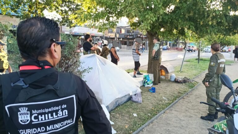 Retiran rucos irregulares en varios sectores de uso público