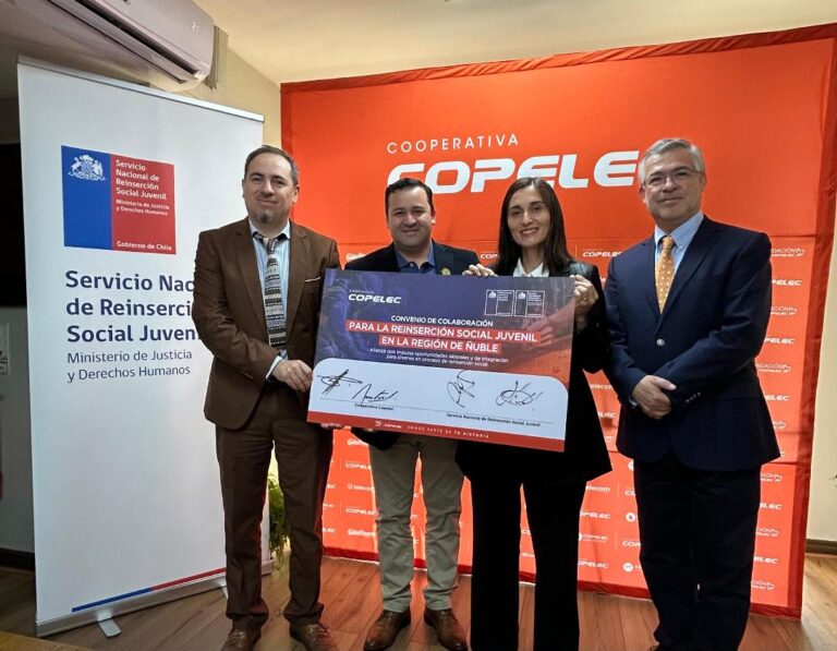 Alianza público-privada impulsará oportunidades laborales para jóvenes en proceso de reinserción en la región de Ñuble