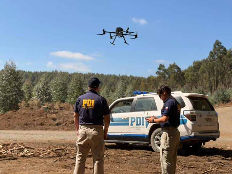 Fiscalía intensifica, con dron y canes de la PDI, búsqueda de hombre desaparecido en Ñiquén