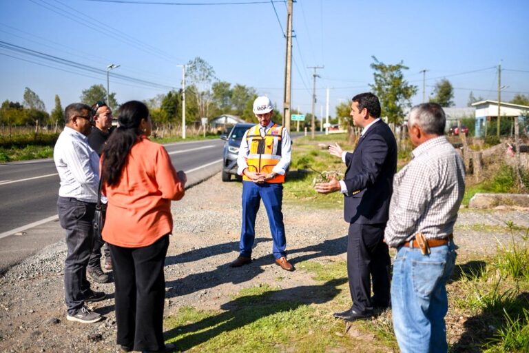 MOP acelera mejoras de seguridad en ruta N-31 y confirma esperada ciclovía entre San Carlos y San Fabián